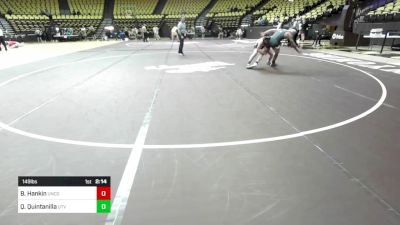 149 lbs Rr Rnd 1 - Brady Hankin, Northern Colorado vs Qveli Quintanilla, Utah Valley