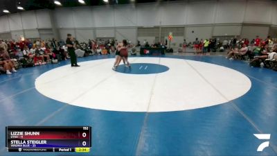 152 lbs Round 2 (8 Team) - Lizzie Shunn, Utah vs Stella Steigler, Virginia Blue