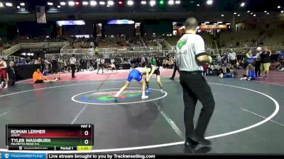 113 lbs Semifinal - Tyler Washburn, Palmetto Ridge H.S. vs Roman Lermer, Jesuit