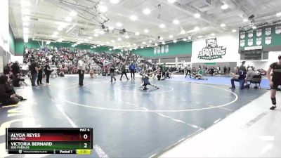 111 lbs Quarterfinal - Victoria Bernard, Dos Pueblos vs Alycia Reyes, Excelsior