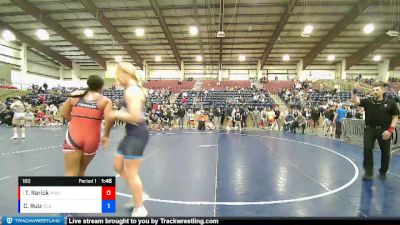 180 lbs Round 2 - Tevia Nau Rarick, Westlake Wrestling Club vs Cheyenne Ruiz, Ruiz Combat Grappling