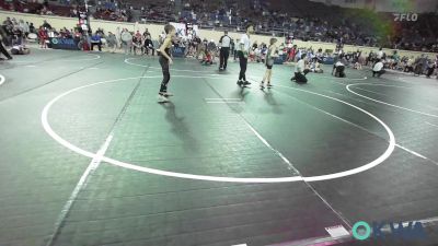 64 lbs Quarterfinal - Zeke Jansing, Norman Grappling Club vs Zaiyden Janow, Woodward Youth Wrestling