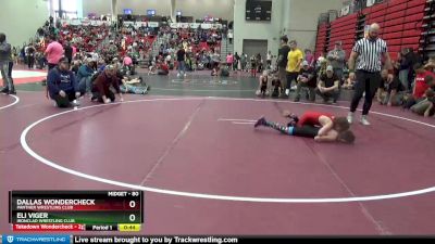 80 lbs Cons. Round 2 - Dallas Wondercheck, Panther Wrestling Club vs Eli Viger, Ironclad Wrestling Club