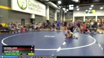 65 lbs Round 3 (12 Team) - Madilyn Trottier, Summit Wrestling Academy vs Victoria Lange, Grit And Grace