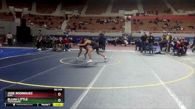 D2-144 lbs Quarterfinal - Jose Rodriguez, Kofa vs Elijah Little, Thunderbird