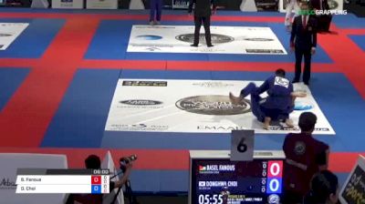 Basel Fanous vs Donghwa Choi 2018 Abu Dhabi World Professional Jiu-Jitsu Championship