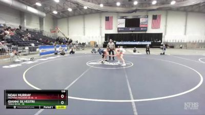 138 lbs Semifinals (4 Team) - Gianni Silvestri, Tioga Sr HS vs Noah Murray, Palmyra Macedon Sr HS