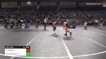 157 lbs Semifinal - Fabian Padilla, Iowa Western vs Nolan Miller-Johnston, Iowa Central