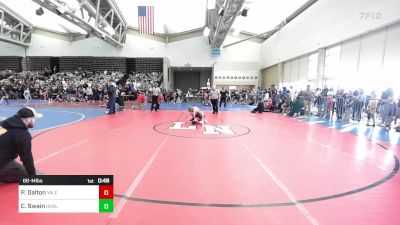 68-M lbs Round Of 64 - Preston Dalton, Yale Street vs Caleb Swain, Henlopen Hammers