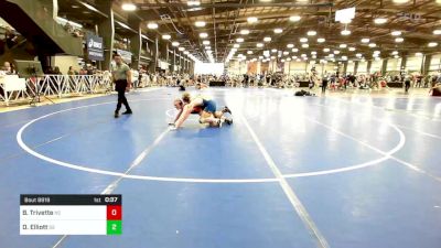 138 lbs Consi Of 16 #2 - Bray Trivette, NC vs Dustin Elliott, DE