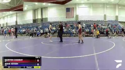 138 lbs Quarterfinal - Quinten Cassiday, MI vs Eddie Kessen, OH