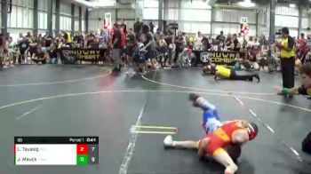 56 lbs Finals (8 Team) - Luke Taussig, East Kansas Eagles vs Jase Mauck, Iowa Elite