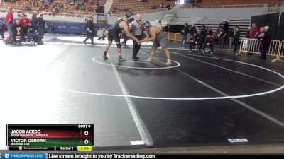 D2-285 lbs Quarterfinal - Victor Osborn, Washington vs Jacob Acedo, Mountain View - Marana