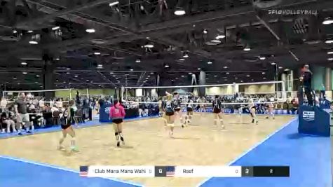 Club Mana Mana Wahine 15s vs Reef - 2022 JVA West Coast Cup presented by Nike