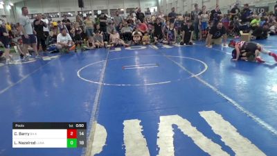 70 lbs Pools - Colton Barry, 84 Athletes (VA) vs Lincoln Nazelrod, Lunatics