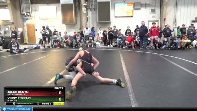 92 lbs Round 3 (8 Team) - Vinny Ferrari, POWA vs Jacob Benyo, Mat Assassins