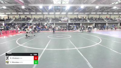 106 lbs Quarterfinal - Raekwon Shabazz, Xavier vs Yandel Morales, Andover