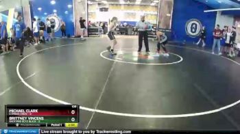 106 lbs Round 3 (8 Team) - Brittney Vincens, Backyard Boyz Black vs Michael Clark, Cypress Creek