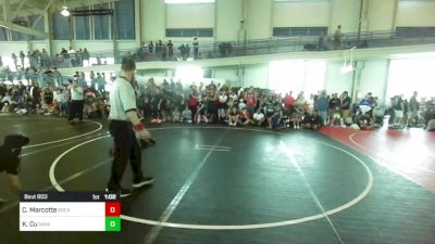 65 lbs Quarterfinal - Cael Marcotte, SoCal Grappling vs Koa Cu, Savage House WC