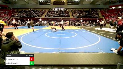 60 lbs Round Of 16 - Laramie Coburn, Perkins vs Jaxon Huffman, Tulsa Blue T Panthers