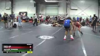 145 lbs Round 1 (3 Team) - Zack Lee, Storm B vs Nathan Johnson, Level Up B