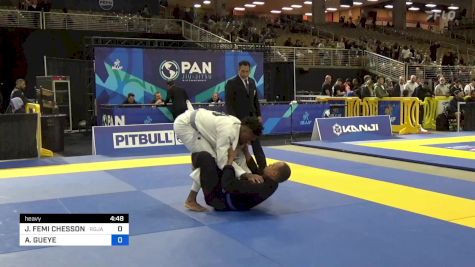 JEHU FEMI CHESSON II vs AXEL GUEYE 2024 Pan Jiu Jitsu IBJJF Championship