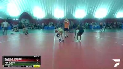 99-105 lbs Round 2 - Tiacious Kanneh, Moorhead SPUDS vs Mia Kurth, Waukon