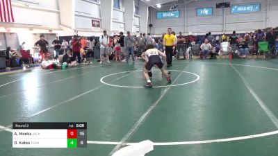 120 lbs Round 3 - Aiden Meeks, Jacket W.C. vs Demarco Kates, Team Gotcha - Blue