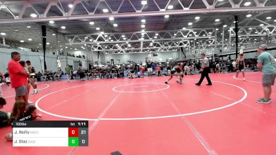 100 lbs Rr Rnd 4 - Jaedon Reilly, M2TC-NJ vs Joel Vincent Diaz, Savage Wrestling