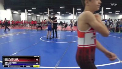 102 lbs Semis & 1st Wrestleback (8 Team) - Jax Fuhrman, Pennsylvania Blue vs Ethan Fishe, Kansas