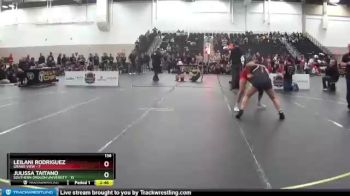 136 lbs Placement Matches (16 Team) - Leilani Rodriguez, Grand View vs Julissa Taitano, Southern Oregon University