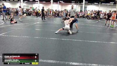 76 lbs Round 3 (8 Team) - Evan Altshuler, Warhawks vs Gannen Majka, Black Fox Wrestling