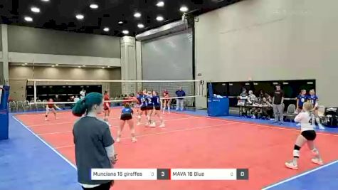 Munciana 16 giraffes vs MAVA 16 Blue - 2022 JVA World Challenge presented by Nike - Expo Only