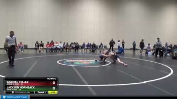 109 lbs Round 2 (6 Team) - Gabriel Tellez, Eagle Empire vs Jackson Hornback, Kame Style