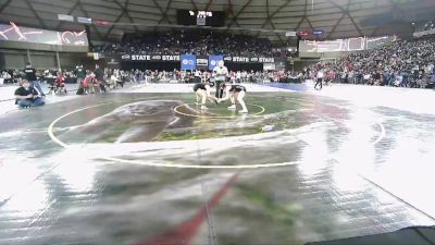 Girls 3A/4A 130 Quarterfinal - Bianca Johnson, Moses Lake (Girls) vs Janessa O`Connell, Union (Girls)