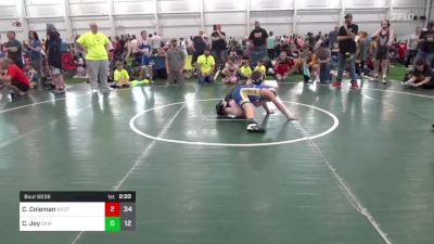 100 lbs Pools - Caden Coleman, West Virginia Wild vs Colton Joy, CKW Backyard Barbarians