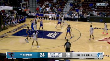 Replay: DePaul vs Seton Hall | Mar 8 @ 1 PM