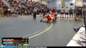 174 lbs Champ. Round 2 - Dante Roggio, University Of Mary vs Mac Copeland, Saint Cloud State