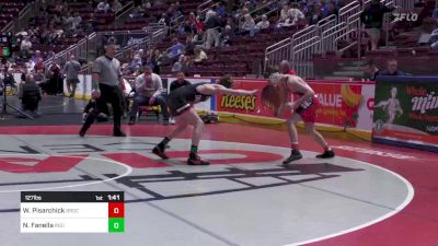 127 lbs Round Of 16 - Weston Pisarchick, Brockway vs Nico Fanella, Indiana