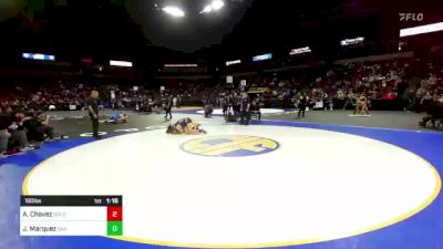 160 lbs Quarterfinal - Audrey Chavez, Golden Valley vs Juliana Marquez, San Dimas