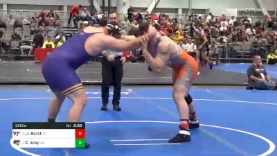 285 lbs Consolation - John Borst, Virginia Tech vs Carter Isley, Northern Iowa