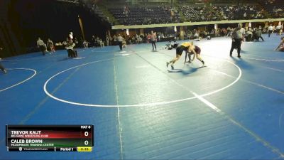 150 lbs Cons. Round 3 - Caleb Brown, McDominate Training Center vs Trevor Kaut, Big Game Wrestling Club