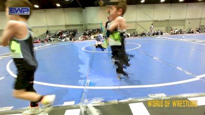 46 lbs Rr Rnd 4 - Korbin Lanik, Funky Singlets vs Keller Goodson, Roughriders 9U