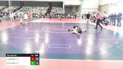 121 lbs Rr Rnd 6 - Ladd Holman, Mat Assassins vs Carter Furman, Roundtree Wrestling Academy Blue