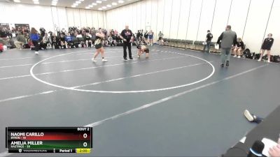 170 lbs Round 1 (4 Team) - Naomi Carillo, Byron vs Amelia Miller, Hastings