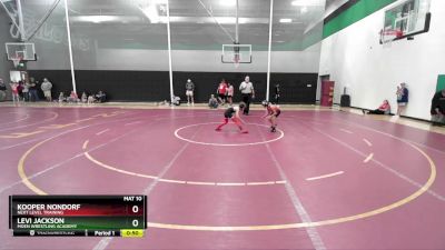 65 lbs Cons. Round 2 - Levi Jackson, Moen Wrestling Academy vs Kooper Nondorf, Next Level Training