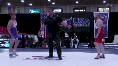 97 kg Rnd Of 16 - Kaleb Gaede, NMU-National Training Center vs Tyler Thurston, Dubuque RTC