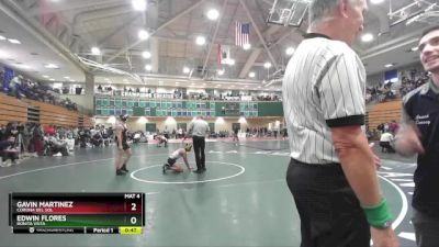 120 lbs Cons. Round 4 - Gavin Martinez, Corona Del Sol vs Edwin Flores, Bonita Vista