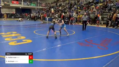 66 lbs Quarterfinal - Seth Hollerman, Bad Karma vs Collin Artman, Quest