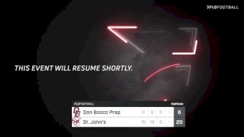 Replay: Don Bosco vs St. John - 2021 Don Bosco Prep vs St. John's | Aug 28 @ 2 PM